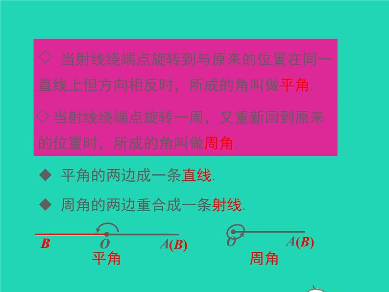 4.3.1 角 湘教版七年级数学上册同步课件06