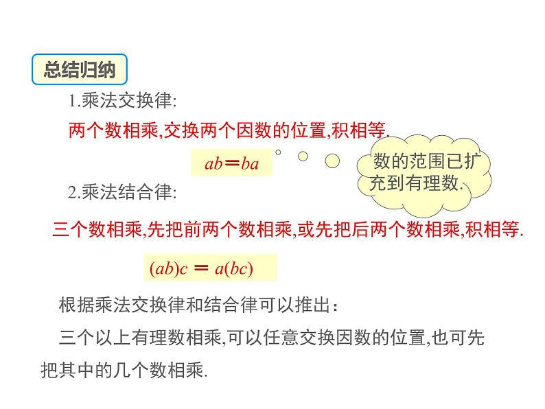 2.9 有理数的乘法第2课时 2022七年级数学上册同步课件新版华东师大版第7页