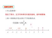 2.2 数轴第2课时 2022七年级数学上册同步课件新版华东师大版