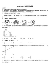 云南省普洱市思茅区第四中学2021-2022学年中考数学最后一模试卷含解析