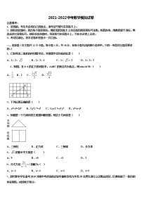 云南省昭通市昭阳区2022年中考数学仿真试卷含解析