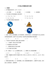 安徽省六安市霍邱县2022年八年级上学期期末数学试题及答案