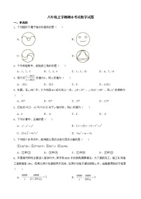 云南省泸西县、屏边县、巧家县2022年八年级上学期期末考试数学试题及答案