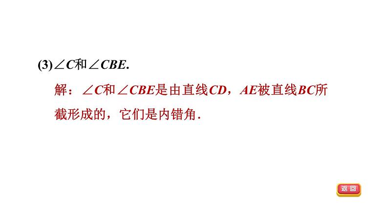 人教版七年级数学下册第5章全章热门考点整合应用课件第7页