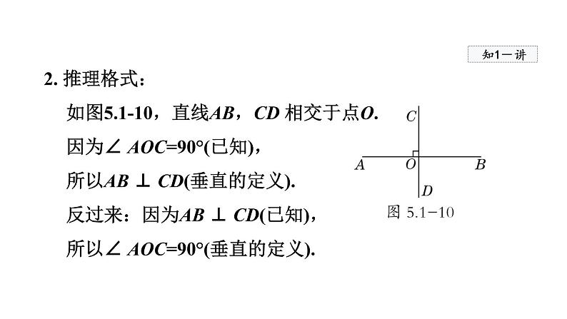 人教版数学七年级下册5.1.2垂线课件第4页