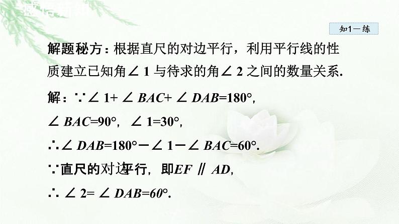 人教版数学七年级下册5.3.1平行线的性质课件07