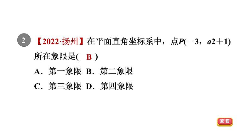 人教版七年级数学下册7.1.2目标一平面直角坐标系课件第4页