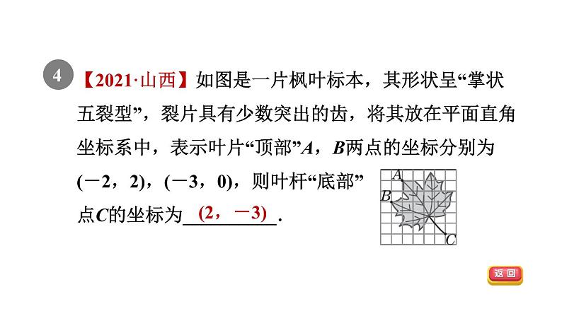 人教版七年级数学下册7.1.2目标一平面直角坐标系课件第6页