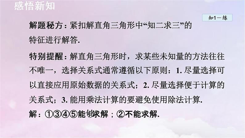 人教版数学九年级下册28.2.1解直角三角形课件06