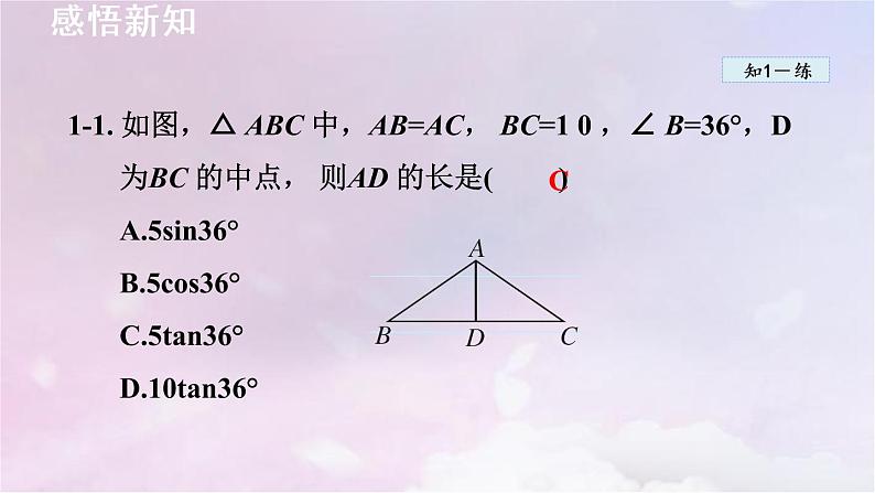 人教版数学九年级下册28.2.1解直角三角形课件07