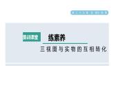 人教版数学九年级下册集训课堂练素养三视图与实物的互相转化课件