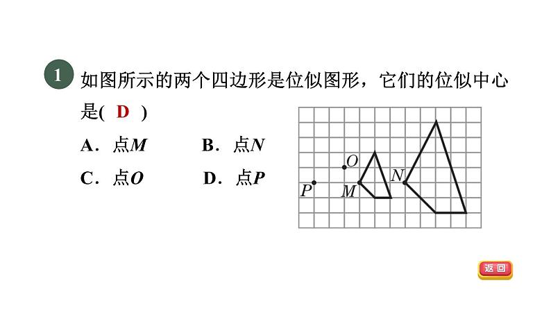 人教版数学九年级下册27.3.1位似图形课件第3页