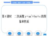 沪科版九年级数学上第21章二次函数与反比例函数21.2二次函数的图象和性质21.2.2二次函数y＝ax2＋bx＋c的图象和性质第4课时二次函数y＝ax2＋bx＋c的图象和性质习题课件