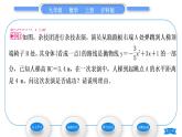 沪科版九年级数学上第21章二次函数与反比例函数21.4二次函数的应用第3课时二次函数在抛物线形运动及其他问题中的应用习题课件