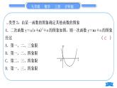 沪科版九年级数学上第21章二次函数与反比例函数知能素养小专题(一)二次函数图象信息题归类习题课件
