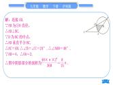 沪科版九年级数学下第24章圆知能素养小专题(六)圆中求阴影部分的面积的技巧习题课件
