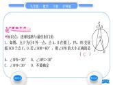 沪科版九年级数学下第24章圆24.8综合与实践进球线路与最佳射门角习题课件