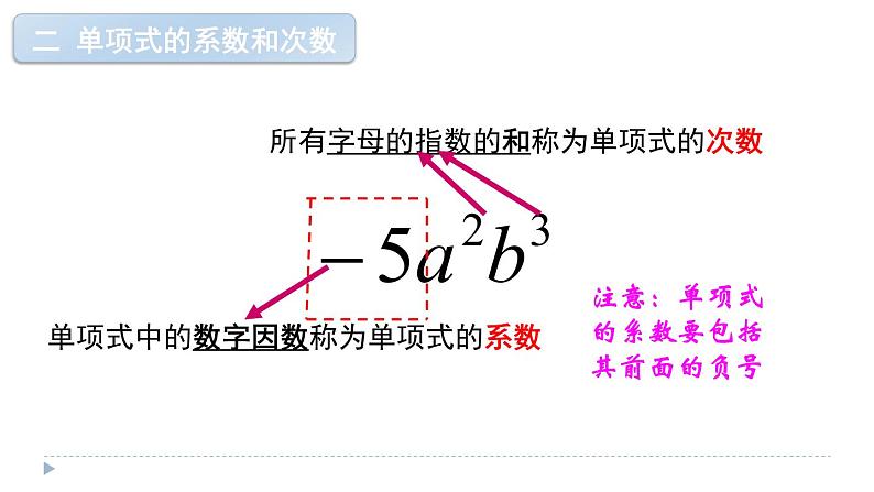 3.3.1单项式第6页