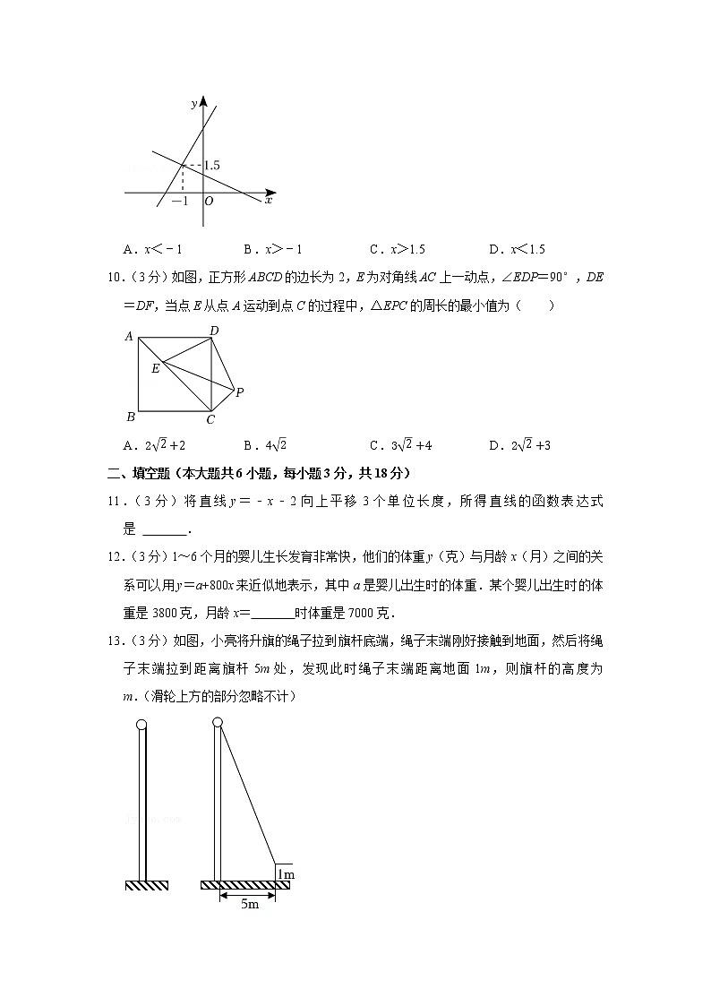 2021-2022学年湖北省荆州市公安县八年级（下）期末数学试卷02