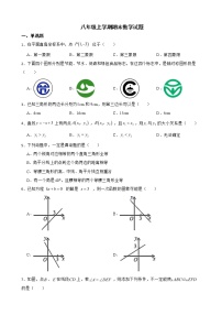 安徽省合肥市庐阳区2022年八年级上学期期末数学试题及答案