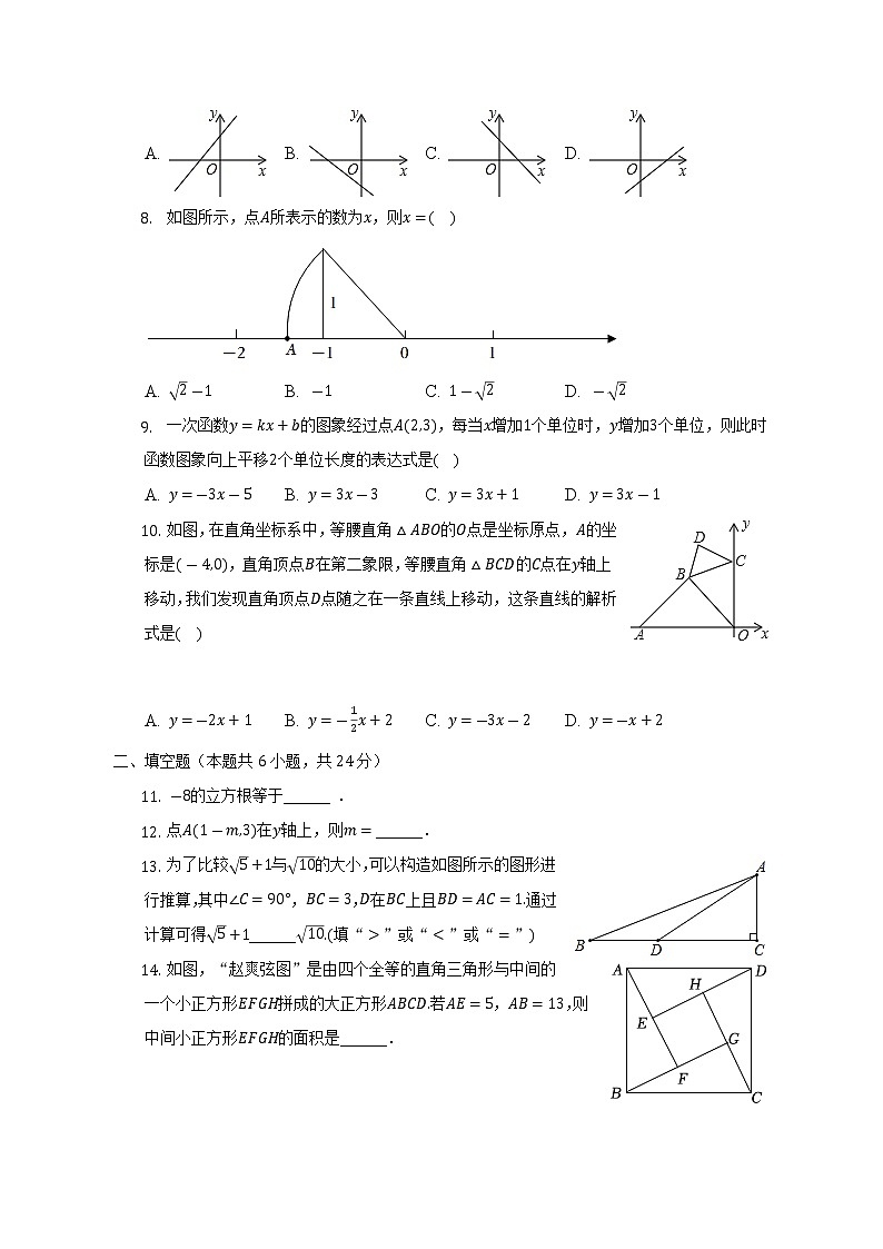 山东省济南市历城区2022-2023学年八年级（上）期中数学试卷(解析版)第2页
