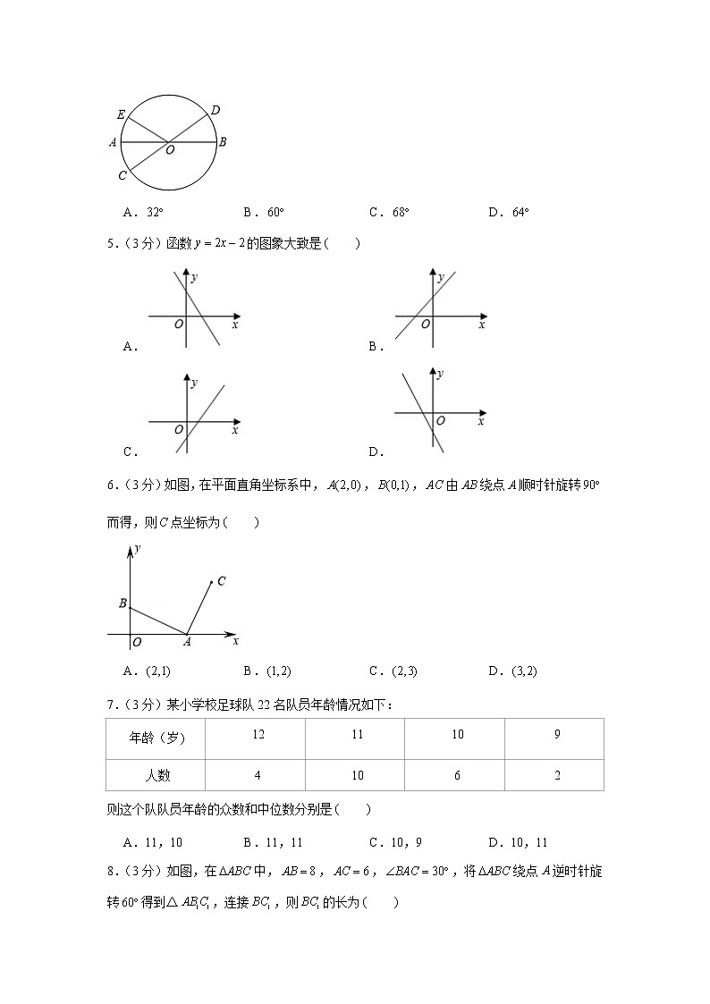 2019-2020学年湖南师大附中梅溪湖中学九上入学数学试卷第2页