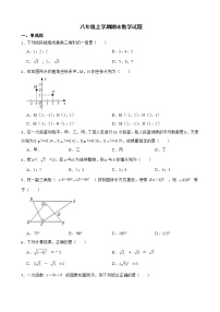 广东省深圳市南山区2022年八年级上学期期末数学试卷及答案