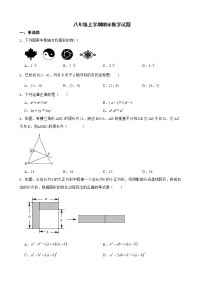 吉林省吉林市船营区2022年八年级上学期期末数学试题及答案