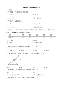 广东省茂名市化州市2022年八年级上学期期末数学试题及答案