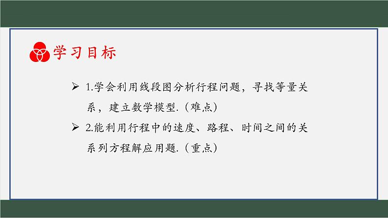 5.6应用一元一次方程——追赶小明 课件 2022—2023学年北师大版数学七年级上册02