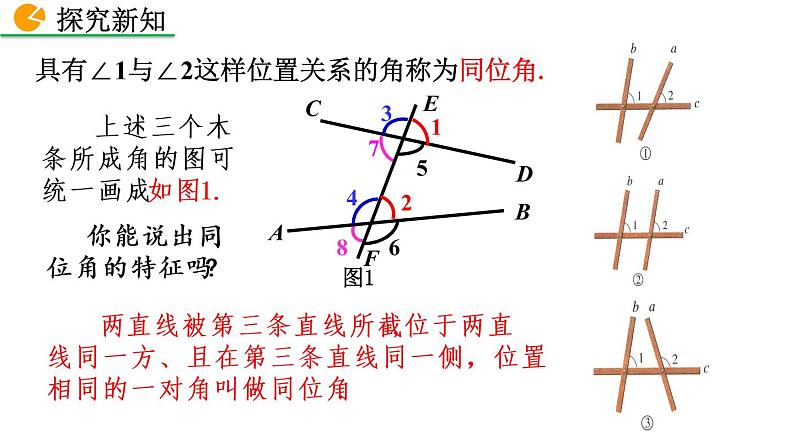 2.2 探索直线平行的条件（第1课时）精品课件_北师大版七年级下册06