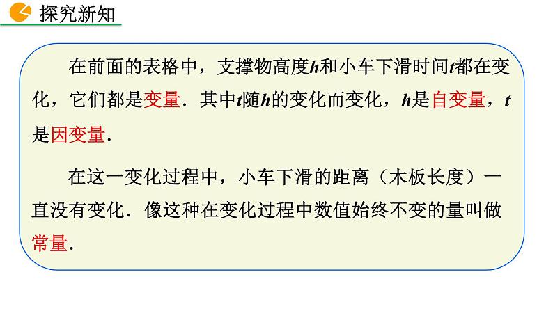 3.1 用表格表示的变量间关系 精品课件_北师大版七年级下册07