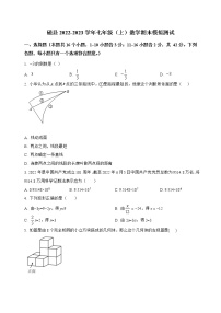 河北省磁县2022-2023学年七年级（上）数学期末模拟测试(解析版)