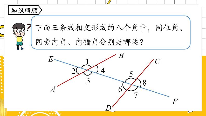 人数7下 5.2平行线及其判定课时1 PPT课件第2页