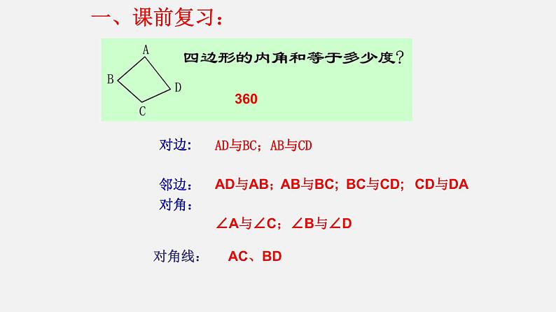 22.2平行四边形（1）（课件）-八年级数学下册同步备课系列（沪教版）第2页