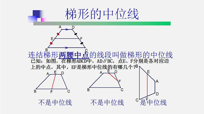 22.6三角形、梯形的中位线（2）梯形中位线（课件）-八年级数学下册同步备课系列（沪教版）08