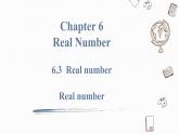 6.3 第1课时 实数Real number 课件