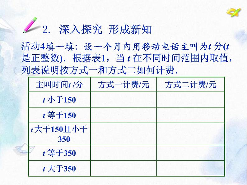 人教版七年级上册 实际问题与一元一次方程 方案选择问题 优质课件第6页