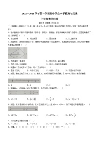 山东省聊城市阳谷县2022-2023学年七年级上学期期中数学试题(含答案)