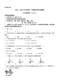 陕西省咸阳市兴平市2022-2023学年八年级上学期阶段性自测数学试题(含答案)