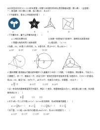 广东省汕头经济特区林百欣中学2022-2023学年九年级上学期 数学科综合素质摸查试题（第14周）(含答案)