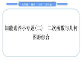 沪科版九年级数学上第21章二次函数与反比例函数知能素养小专题(二)二次函数与几何图形综合习题课件