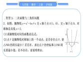沪科版九年级数学上第21章二次函数与反比例函数知能素养小专题(二)二次函数与几何图形综合习题课件