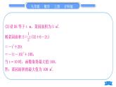 沪科版九年级数学上第21章二次函数与反比例函数知能素养小专题(四)实际问题与二次函数习题课件