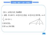 沪科版九年级数学上第23章解直角三角形基本功强化训练(四)求锐角三角函数值的常用方法习题课件