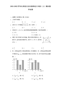 2021-2022学年江西省吉安市泰和县八年级（上）期末数学试卷（含解析）