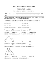 河北省邯郸市磁县2022-2023学年八年级上学期期中考试数学试题(含答案)