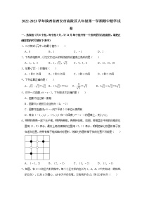 陕西省西安市高陵区2022-2023学年八年级上学期期中数学试卷(含答案)