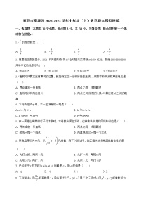 湖北省襄阳市樊城区2022-2023学年七年级（上）数学期末模拟测试(解析版)