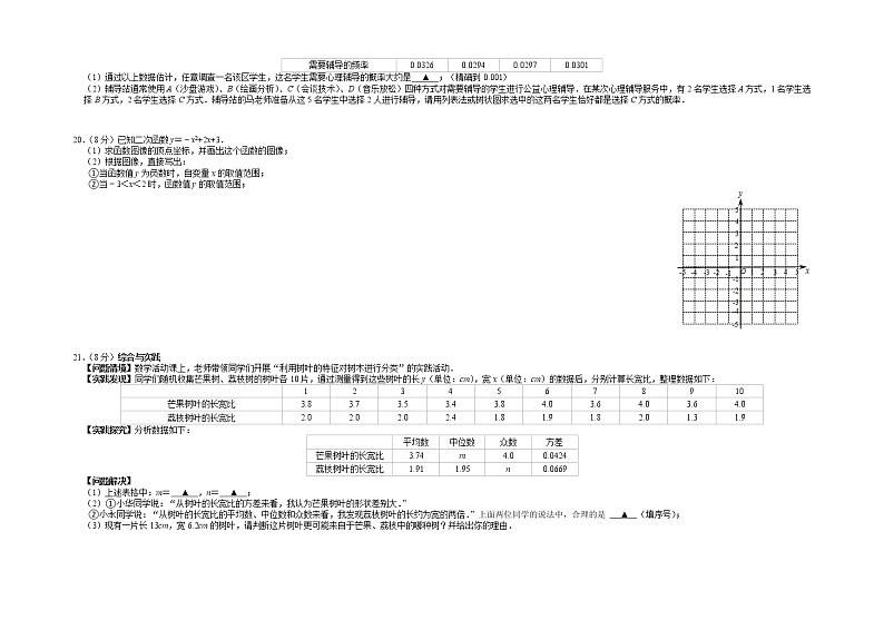 江苏省盐城市盐都区2022-2023学年九年级上学期第二次月考试数学试卷+第3页